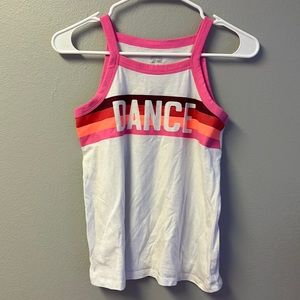 Justice DANCE tank top